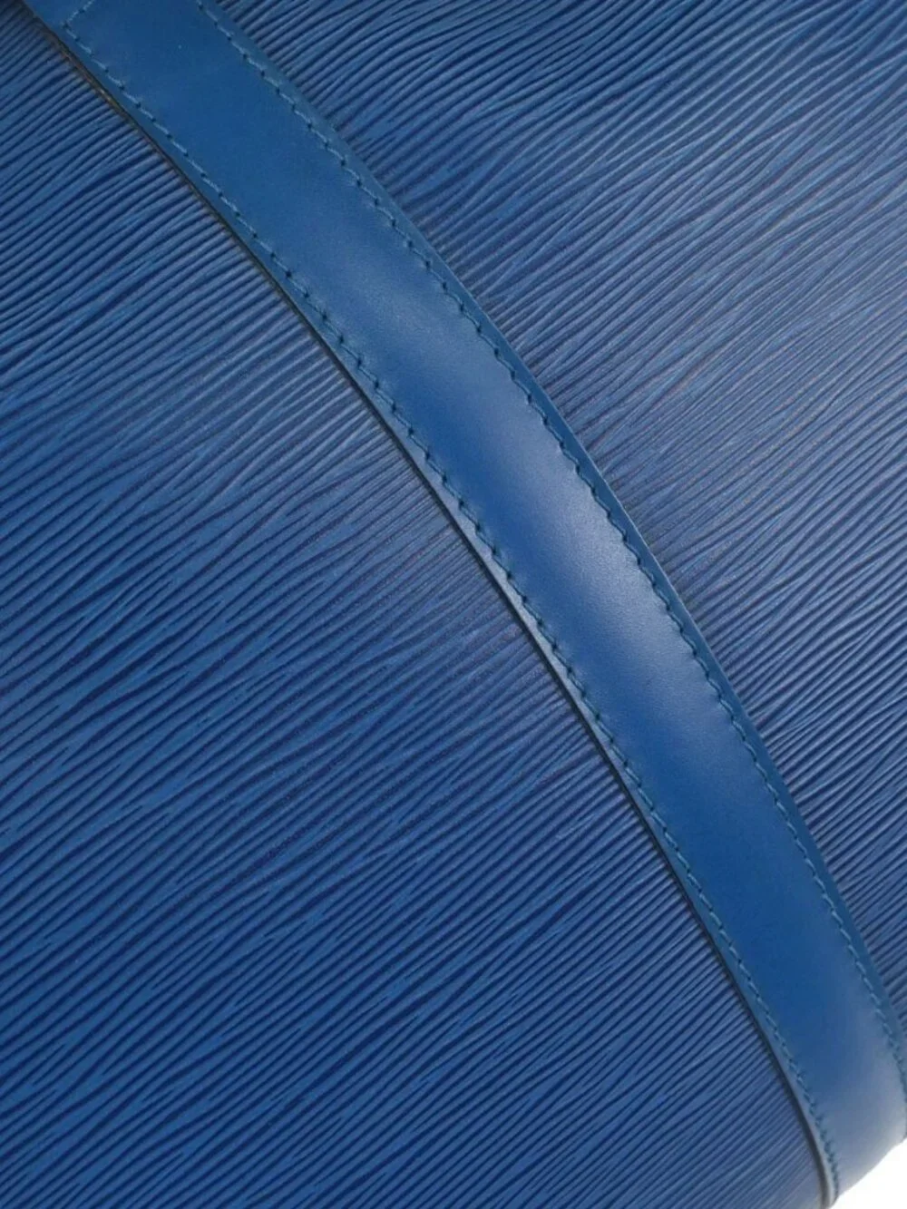 Louis Vuitton Blue Epi Keepall 50 Travel Handbag M42965 VI0915 197960